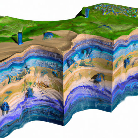 Computer model of groundwater