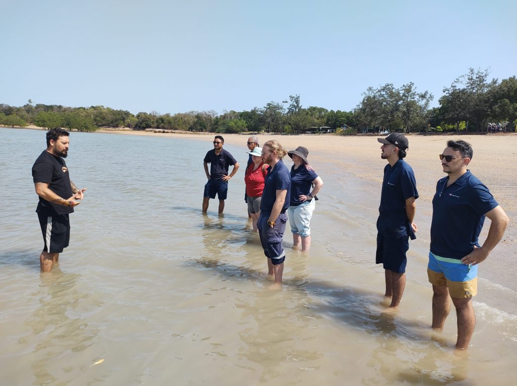 Salt Water Ceremony at our Darwin Branch - Branding Launch