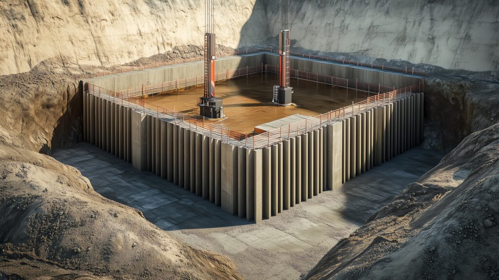 Cofferdam dewatering